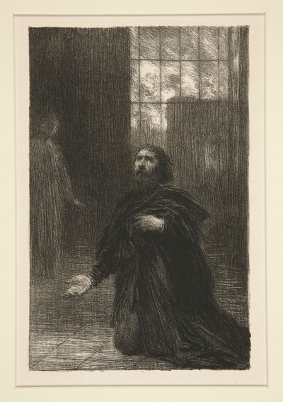 Rienzi: Akt V, část Rienzi (Rienzi: Akt V, Rienzi od Ignace Henri Jean Fantin-Latour