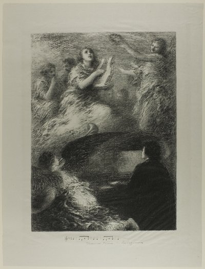 Poslední skladba Roberta Schumanna od Henri Fantin-Latour