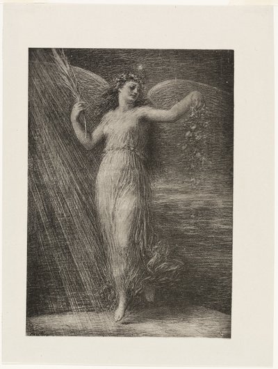 Probuzení od Ignace Henri Jean Fantin Latour