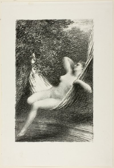 Lázeňská Sara od Ignace Henri Jean Fantin Latour