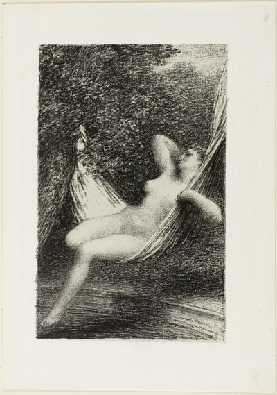 Lázeňská Sara od Ignace Henri Jean Fantin Latour