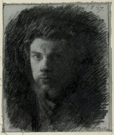 Autoportrét od Ignace Henri Jean Fantin-Latour