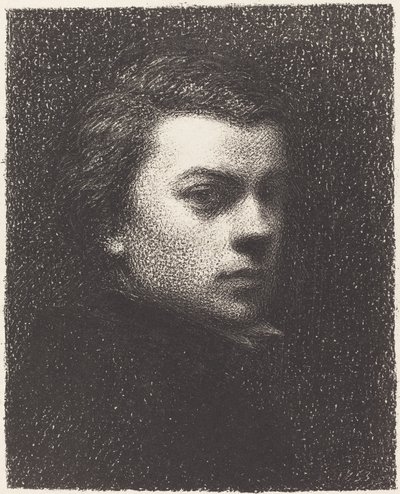 Autoportrét v sedmnácti od Ignace Henri Jean Fantin Latour