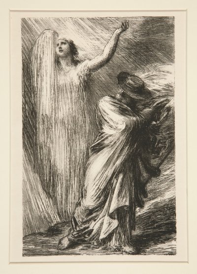 Siegfried: acte II, ?povolání d od Ignace Henri Jean Fantin Latour