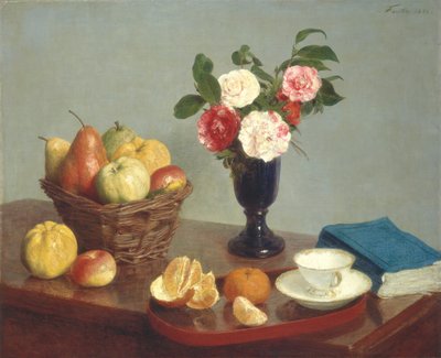 Stálý život od Ignace Henri Jean Fantin Latour