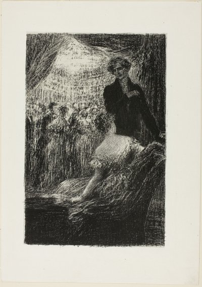 Fantastic Symphony: A Ball, od Hectora Berlioze, jeho život a dílo od Ignace Henri Jean Fantin Latour