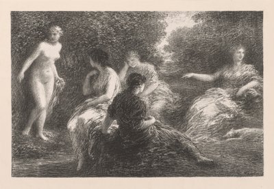 The Bathers od Ignace Henri Jean Fantin-Latour