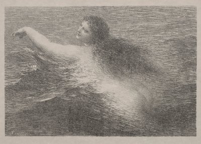 Vodní génius od Ignace Henri Jean Fantin Latour
