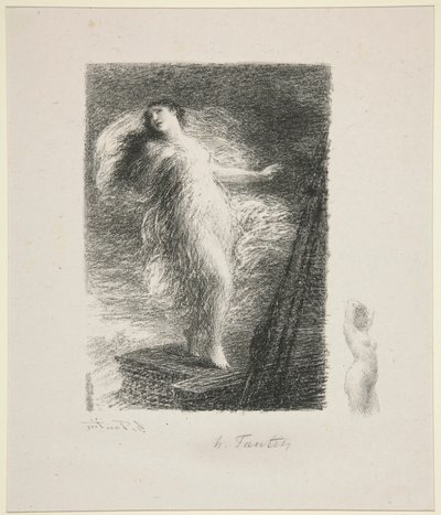 Mladý Tarentýn od Ignace Henri Jean Fantin Latour