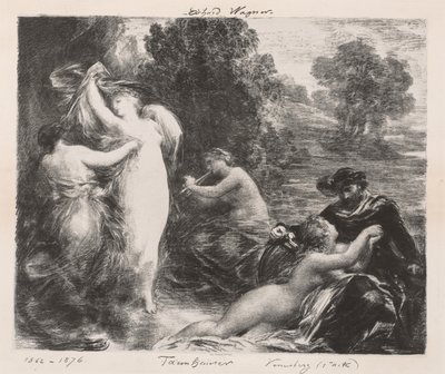 Venusberg od Ignace Henri Jean Fantin Latour