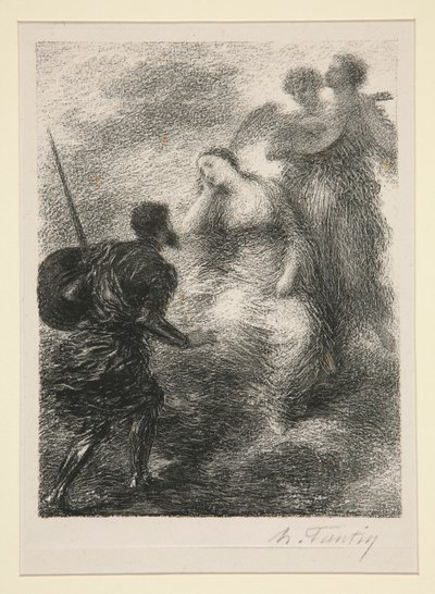 Vize Oberona od Ignace Henri Jean Fantin Latour