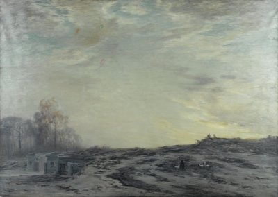 La Banlieue de Paris aux environs des fortifications, asi 1923 (olej na plátně) od Henri Foreau
