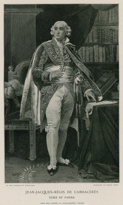 Jean-Jacques-Regis de Cambaceres od Henri-Frederic Schopin