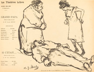 Dědeček; Pokud to bylo od Henri Gabriel Ibels
