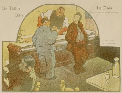 Svobodné divadlo: Le Devoir od Henri Gabriel Ibels