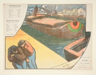 Program pro divadlo Libre od Henri-Gabriel Ibels