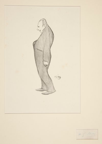 Stojící muž od Henri-Gabriel Ibels