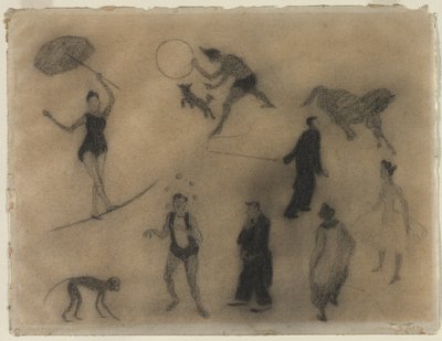 Cirkus, 1896. od Henri Gabriel Ibels