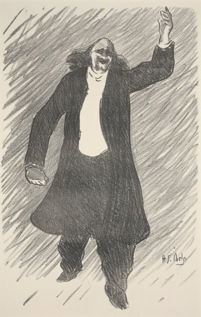 Bez názvu (litografie) od Henri-Gabriel Ibels