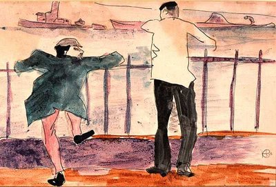 Mořská fronta od Henri Gaudier Brzeska