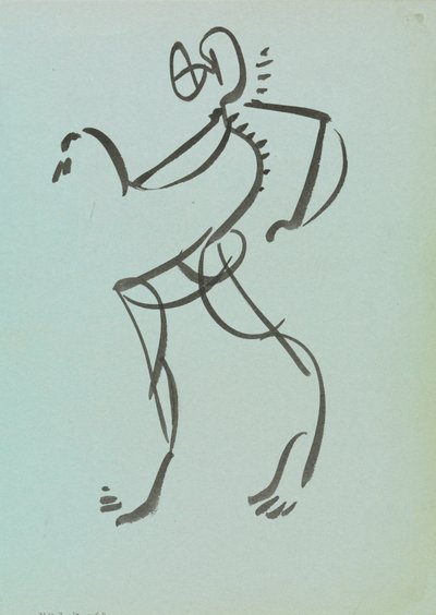 Tančící postava od Henri Gaudier-Brzeska
