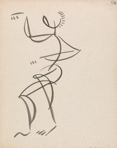 Tančící postava od Henri Gaudier-Brzeska