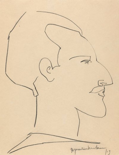 Horace Brodský od Henri Gaudier Brzeska