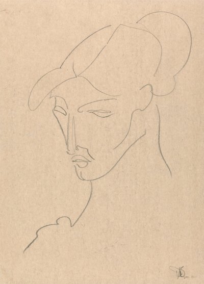 Portrét ženy od Henri Gaudier-Brzeska