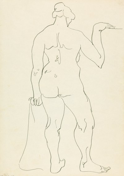 Stojící ženská postava od Henri Gaudier-Brzeska