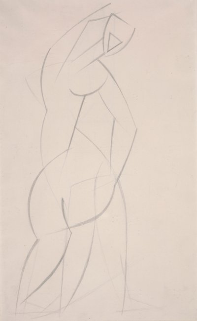 Bez názvu (Studie pro Red Stone Dancer) od Henri Gaudier Brzeska