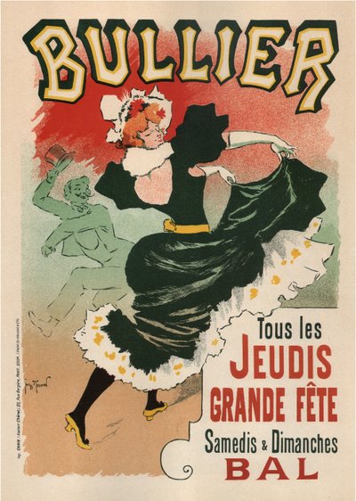 Bullier, 1894 od Henri Georges Meunier