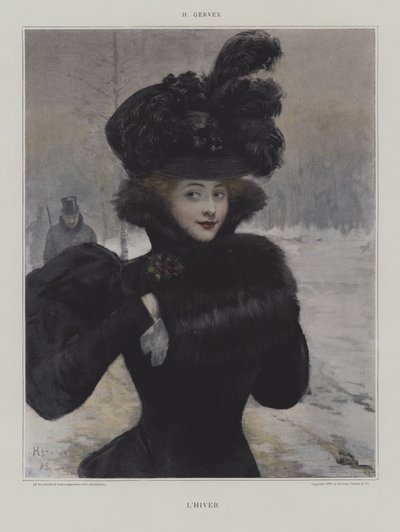 LHiver (zima) od Henri Gervex
