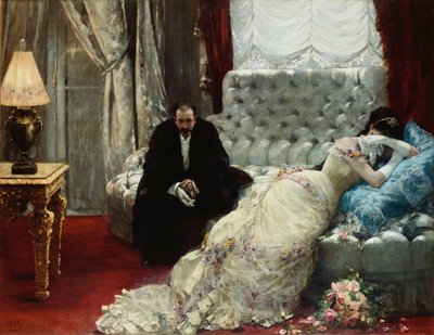 Návrat z plesu, 1879 od Henri Gervex