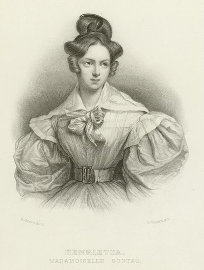 Henrietta, Madamoiselle Sontagová od Henri Grevedon