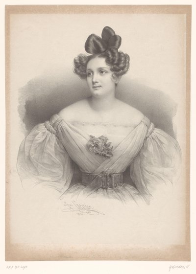 Je tam portrét Madame Nolte od Henri Grevedon
