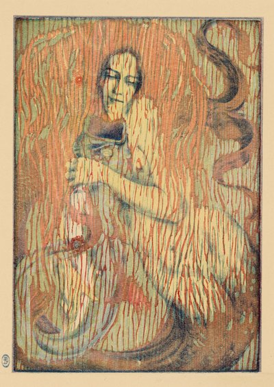 Hravá mořská panna, 1897 od Henri Heran