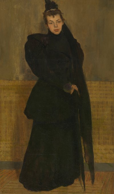 Louise ve Smutku od Henri Jacques Edouard Evenepoel