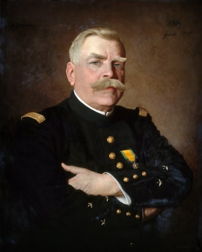 Portrét Josepha Joffreho 1852-1931, maršála Francie od Henri Jacquier