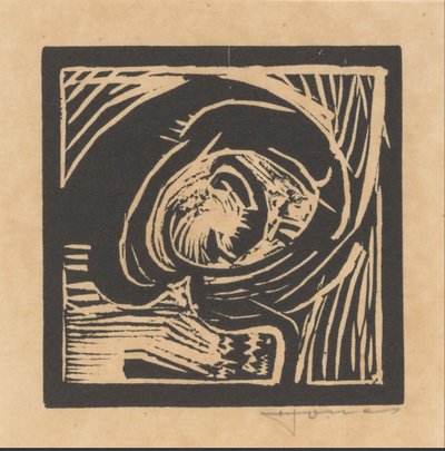 Hlava postavy od Henri Jonas (signed by artist)