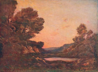 Západ slunce, 1907 od Henri-Joseph Harpignies