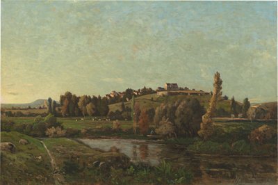 Krajina v Auvergne od Henri-Joseph Harpignies