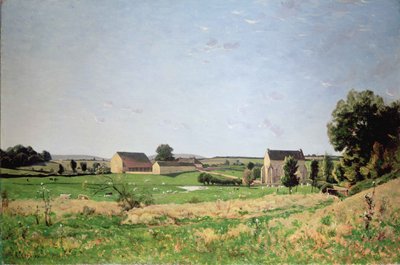 Krajina v Saulce, Yonne od Henri-Joseph Harpignies