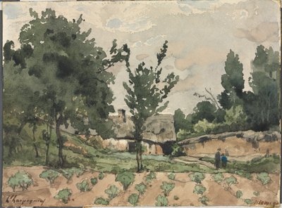 Krajina s farmou, 1892. od Henri-Joseph Harpignies