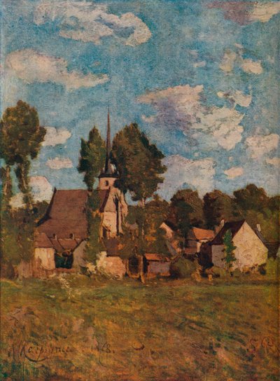Saint-Privat, c1878 od Henri-Joseph Harpignies