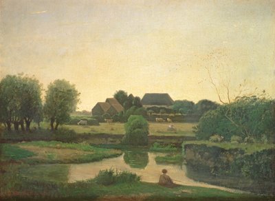 Rybník, 1853 od Henri-Joseph Harpignies