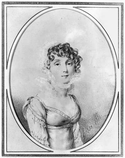 Portrét Caroline Bonaparte (1782-1839) 1811 od Henri Joseph Hesse