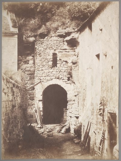 Za farmou Troglodyt, c. 1853. od Henri Le Secq
