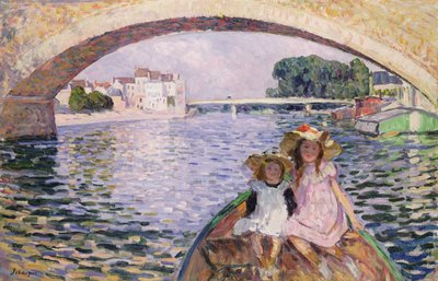 Ve člunu, 1903 od Henri Lebasque