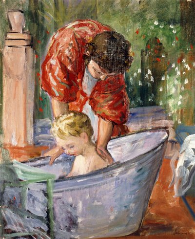 Koupel; Le Bain, od Henri Lebasque