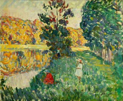 Rybníky svatého Petra; Les Etangs de St. Pierre, od Henri Lebasque